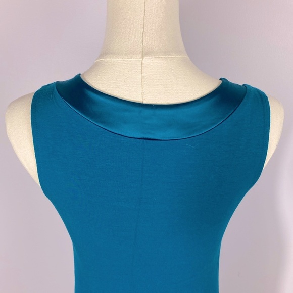 Express Teal Sequin Trim Dress size XS - Picture 6 of 10